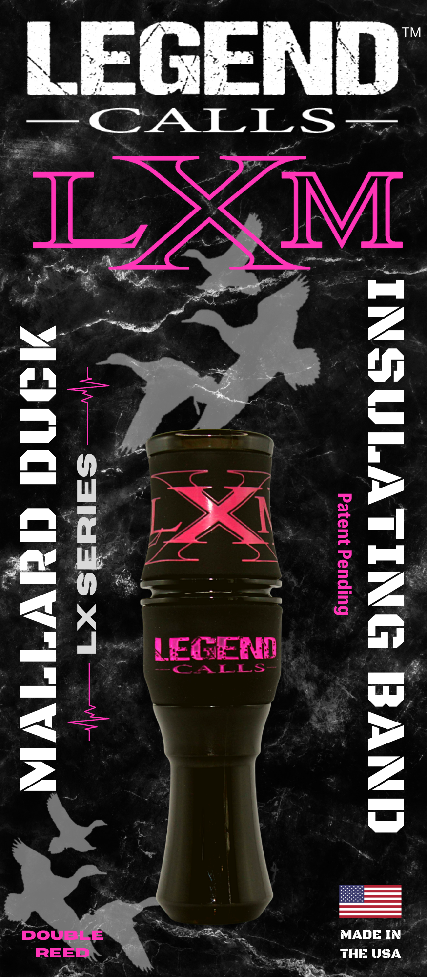 LXM Pink-Mallard Duck Call
