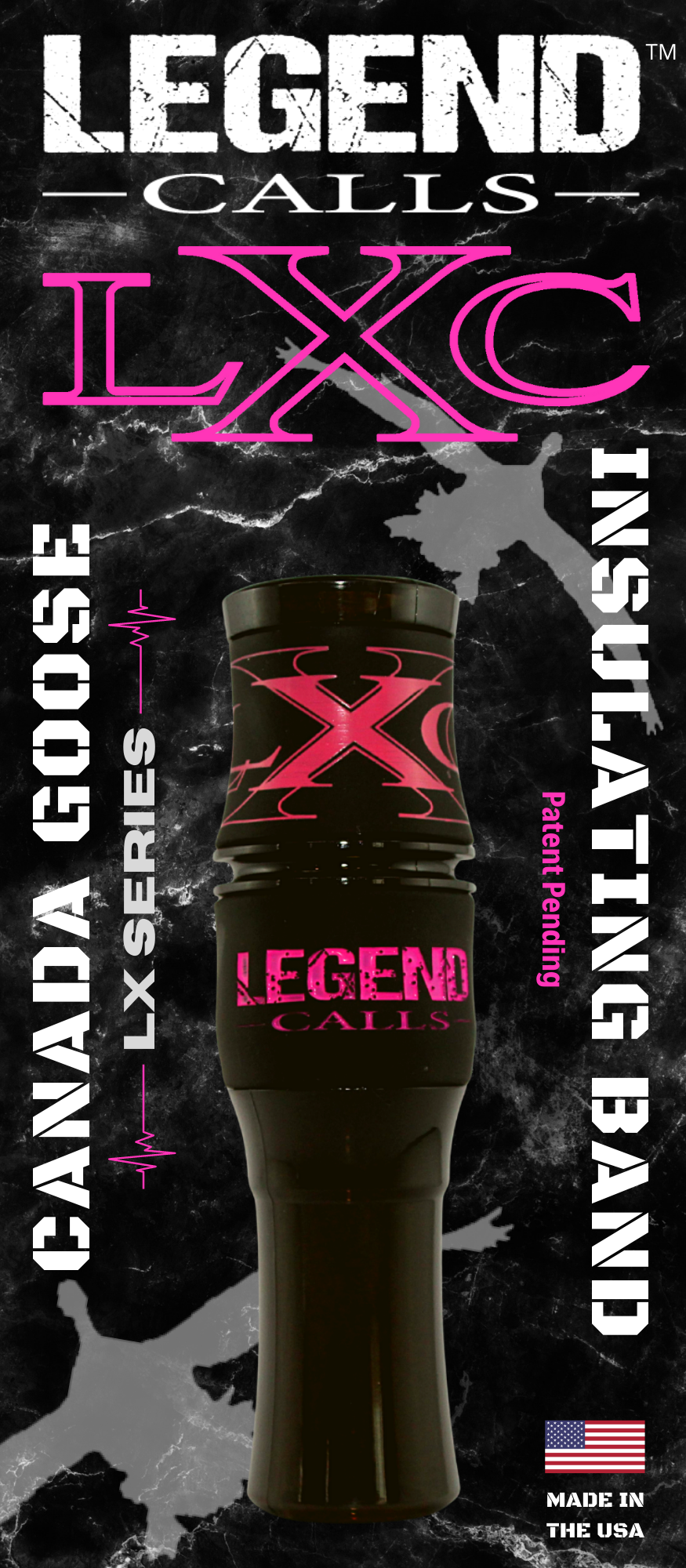 LXC Pink-Canada Goose Call