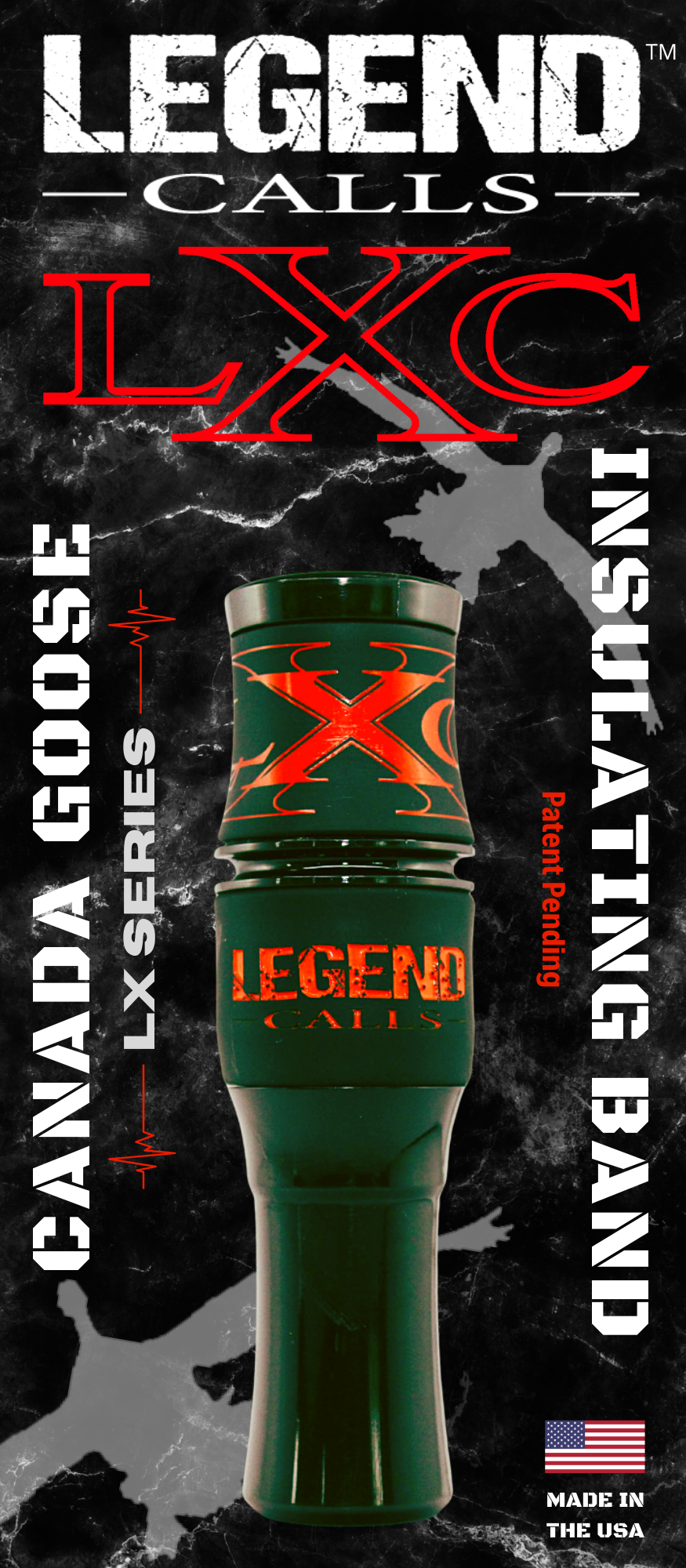 LXC Red-Canada Goose Call