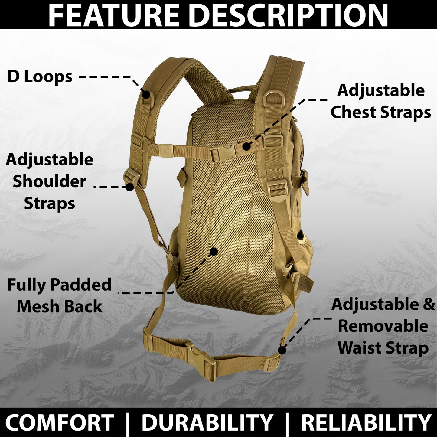 Deltic Prairie 25 Backpack - Rucksack